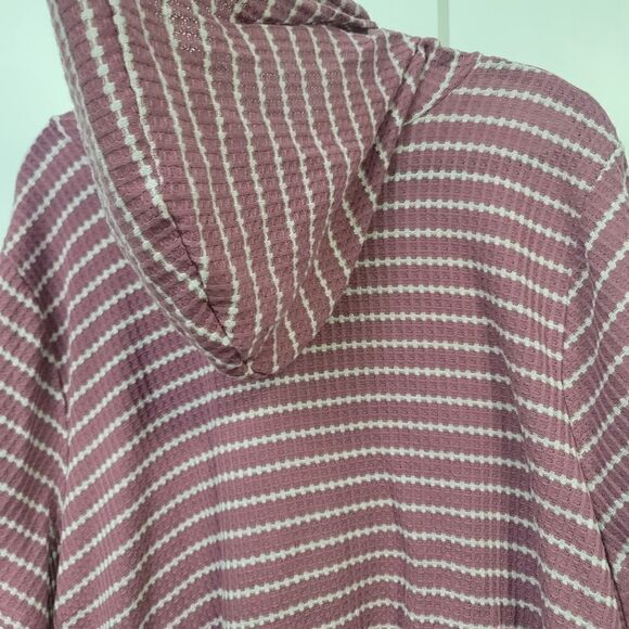 Lane Bryant plus size hooded baby doll top, 26/28 - Picture 3 of 7